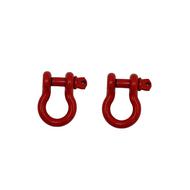 Fishbone Offroad D-Ring Set (Red) - FB21038